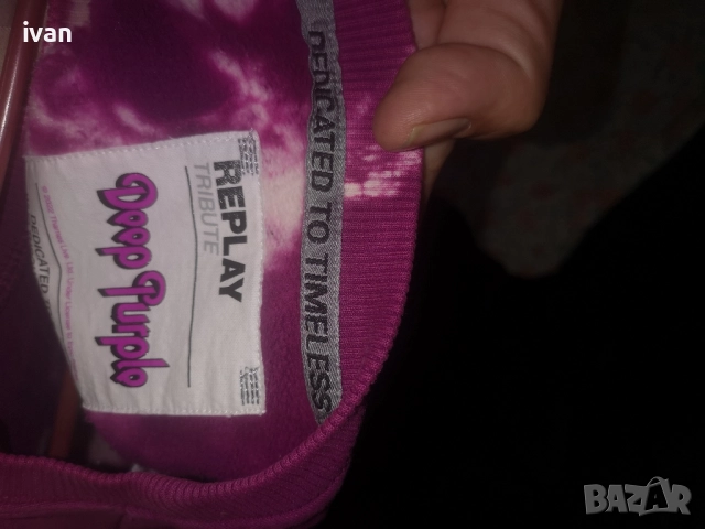 дамски оригинален пуловер Riplay Deep purple , снимка 8 - Блузи с дълъг ръкав и пуловери - 51808482