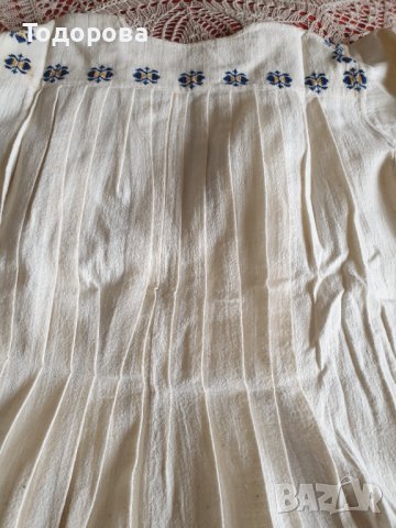 Автентична къса риза от народна носия, снимка 5 - Антикварни и старинни предмети - 43044723