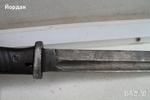 Щик немски маузер К-98, снимка 7 - Антикварни и старинни предмети - 40713716