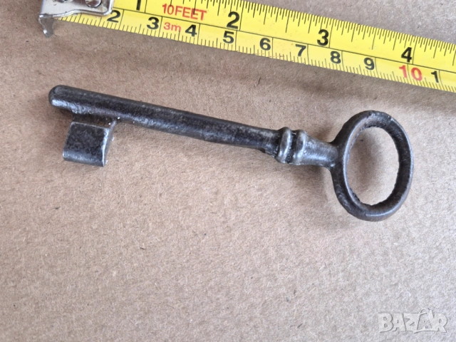 Голям ключ за стара брава 3, снимка 2 - Антикварни и старинни предмети - 53176203