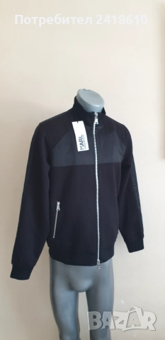 Karl Lagerfeld Sweat Jacket Full Zip Mens Size S НОВО! ОРИГИНАЛ! Мъжко Яке  Горнище!, снимка 4 - Якета - 51471375