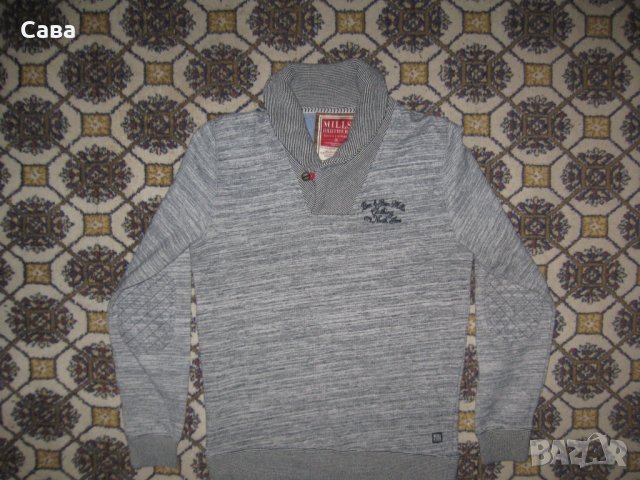 Ватирана блуза MILLS BROS.  мъжка,Л, снимка 2 - Блузи - 43330950