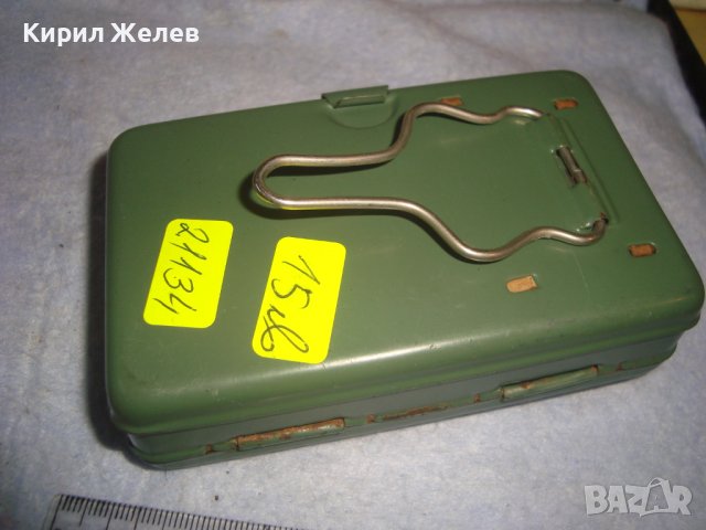ЕЛПРОМ - СТАРО СИГНАЛНО МЕТАЛНО РЯДКО РЕТРО БГ - ФЕНЕРЧЕ ВОЕННО 21134, снимка 2 - Антикварни и старинни предмети - 38276931
