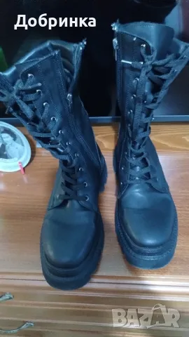 Дамски боти , снимка 5 - Дамски ботуши - 48217462