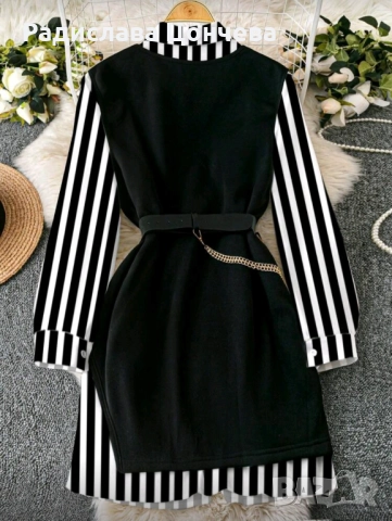 Риза рокля, снимка 2 - Рокли - 52866629