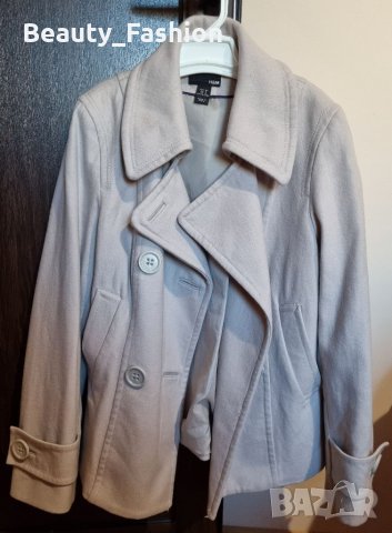 Сиво палто / тренчкот H&M, снимка 2 - Палта, манта - 34880830