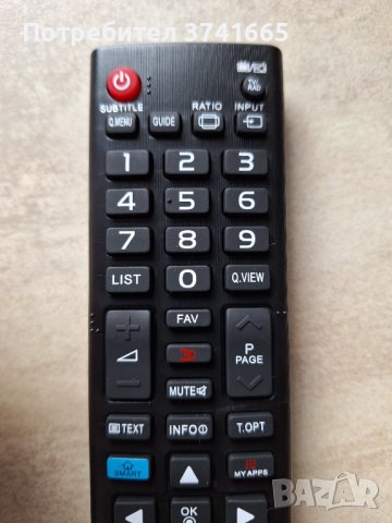 Дистанционно за телевизор LG Smart TV AKB73715601, снимка 3 - Дистанционни - 43005110