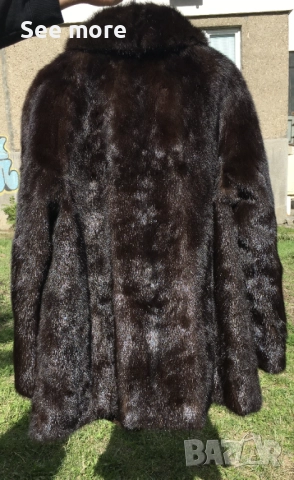 ECHTER PELZ палто норка М/Л, снимка 10 - Палта, манта - 52586241
