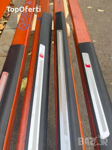 Лайсни прагове за Audi A6 S-line комби 2010 г Ауди оригинални, снимка 5 - Аксесоари и консумативи - 50860916