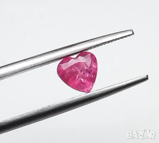 Шпинел с розов цвят и форма на сърце - 0.72кт.! Нов!, снимка 8 - Други - 50089529