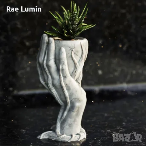 Кашпа – ръка, снимка 1