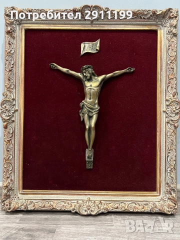 Метално разпятие – картина, снимка 8 - Картини - 52096094