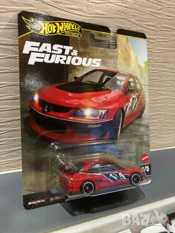 hot wheels fast and furious mitsubishi lancer evolution ix, снимка 2 - Колекции - 53022483