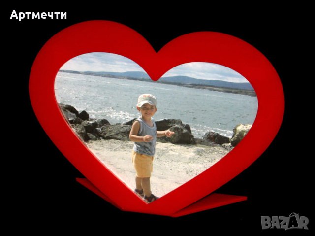 Рамка за снимка Сърце, снимка 1 - Романтични подаръци - 43937654