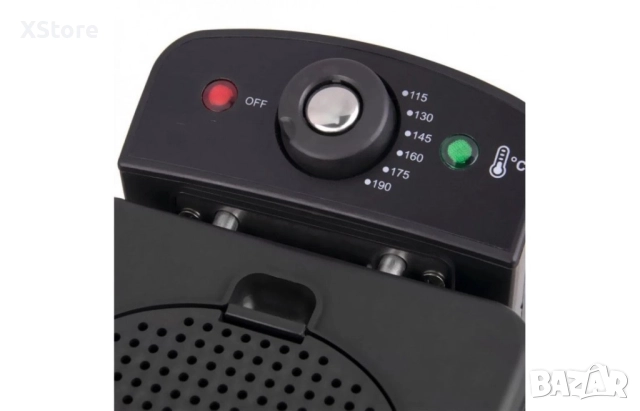 Фритюрник Voltz OV51980H, 2000W, 2л.. демонтиращ се съд, капак и бр. 1 филтър,, снимка 9 - Фритюрници - 52436656