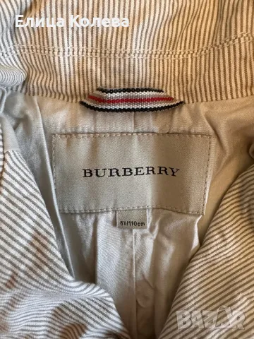 Burberry детско сако 110 см, снимка 3 - Детски ризи - 47942425