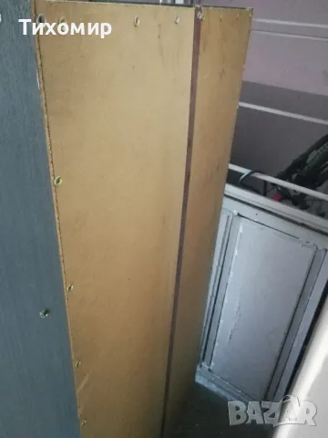 Гардероб в сиво и черно ПДЧ (разглобен) , снимка 3 - Гардероби - 47349371