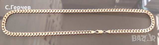 Златен синджир 38,6 гр. ( ланец ), снимка 2 - Колиета, медальони, синджири - 43681747