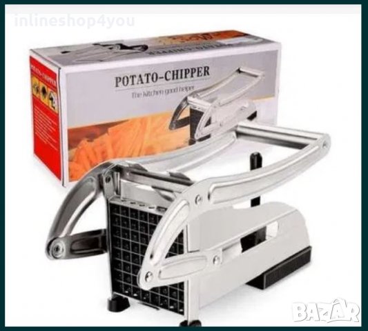 Ръчна преса резачка за картофи Potato Chipper, снимка 2 - Аксесоари за кухня - 33522186