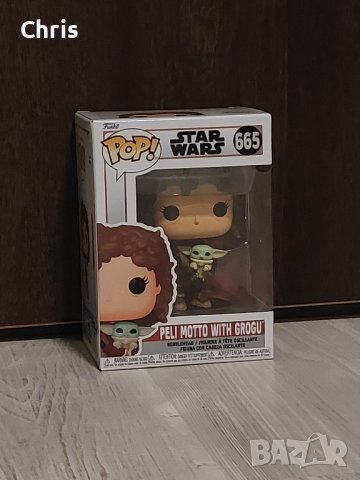 Фигурка Funko POP Star Wars Peli Motto with Grogu 666