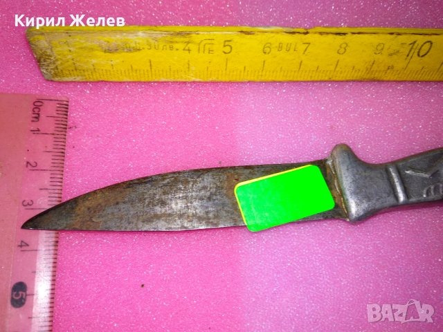 Стар Нож с Елен Еленче Старо Ножче Ловджийски Ловна Ергенска Кама 43097, снимка 9 - Колекции - 44018735