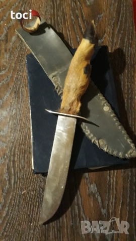 Старинен нож ръчна изработка, снимка 3 - Ножове - 52520581