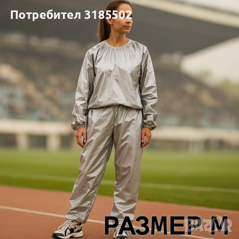 Сауна костюм за спортуващи за по голямо изпотяване при тренировка