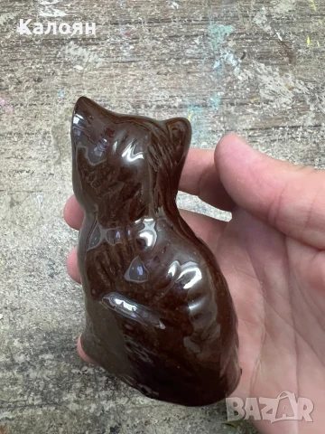 Керамична котка българска соц, снимка 5 - Колекции - 51170302