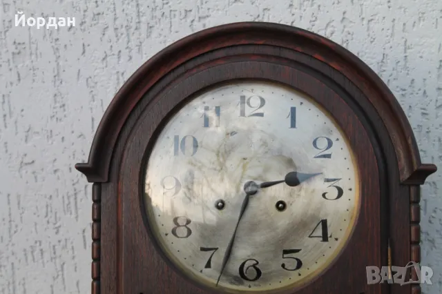 Немски стенен часовник ''Junghans'', снимка 2 - Антикварни и старинни предмети - 49532331