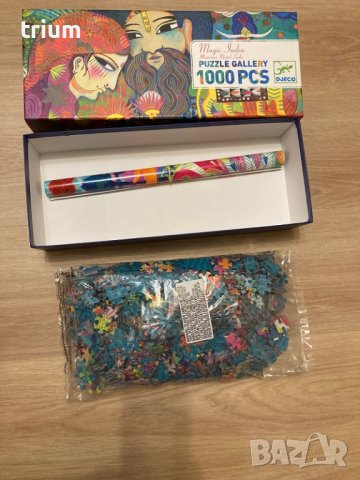 Панорамен пъзел Djeco - Magic India, 1000 части, снимка 4 - Игри и пъзели - 43302849