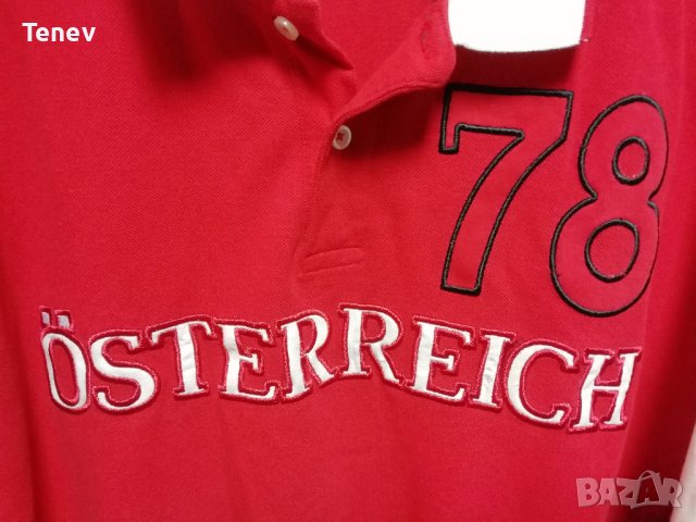 Österreich 1978 Austria Angelo Litrico юбилейна мъжка тениска Австрия, снимка 3 - Тениски - 39866524