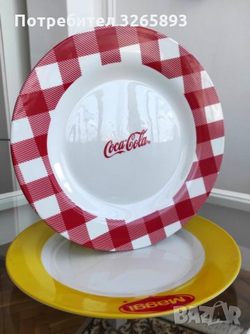 *НОВИ* Порцеланови Чинии на Coca-Cola & Maggi