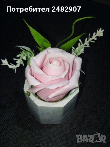 Декорация със сапунена роза, снимка 5 - Други - 39805922