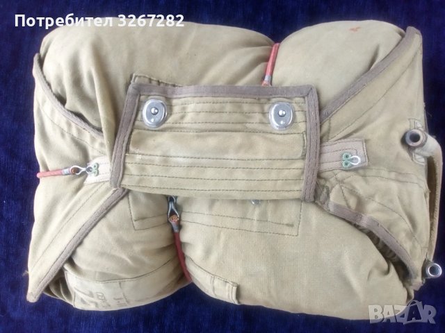 Парашут,Запасен,Съветски,Само Раница, З-1-П, снимка 17 - Антикварни и старинни предмети - 50989916