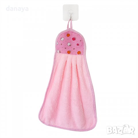 2923 Микрофибърна кърпа за ръце с принт на ябълки, снимка 4 - Хавлиени кърпи - 37079790