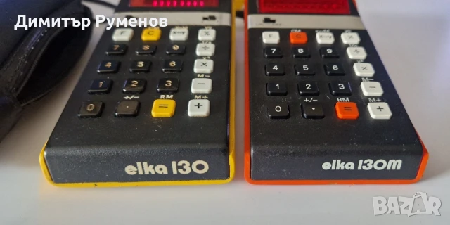 Български калкулатор Елка 130 и Елка 130M, снимка 7 - Антикварни и старинни предмети - 50859352