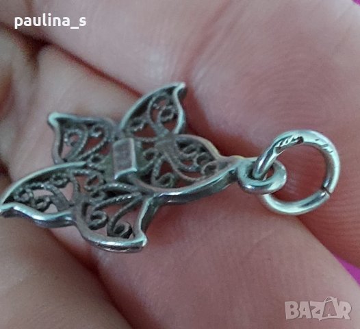 Два различни броя / Винтидж сребърна висулка / проба 925 , снимка 7 - Колиета, медальони, синджири - 43447440