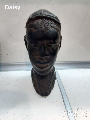 Дървена фигура от Южна Африка, снимка 2 - Антикварни и старинни предмети - 37238452