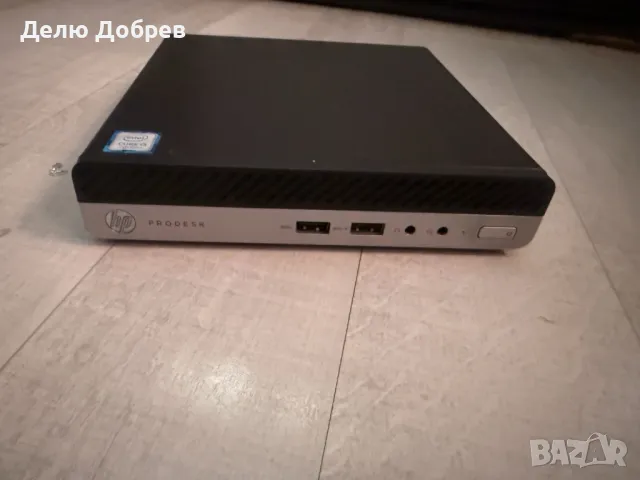 Продавам: Мини компютър HP 400 G3 i3 7100 8GB RAM 512gb M.2 SSD, снимка 1