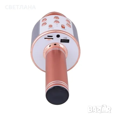 Безжичен караоке микрофон, снимка 2 - Караоке - 49147640