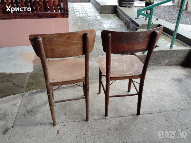 Ретро столове два броя, снимка 2 - Столове - 51963493