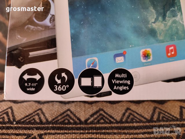 НОВО! Поставка за таблет в автомобил DUNLOP, снимка 3 - Аксесоари и консумативи - 33413951