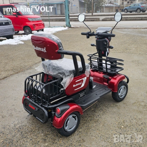 Електрическа четириколка BULLMAX A9, рекуперация, магнитна спирачка, 1500W, 48V/20Ah, снимка 10 - Велосипеди - 53202157