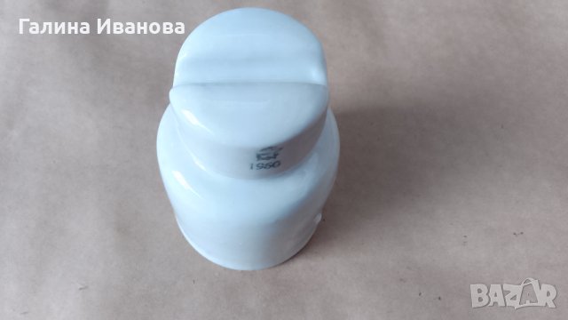 Малък порцеланов изолатор за ниско напрежение , снимка 4 - Друга електроника - 43666980