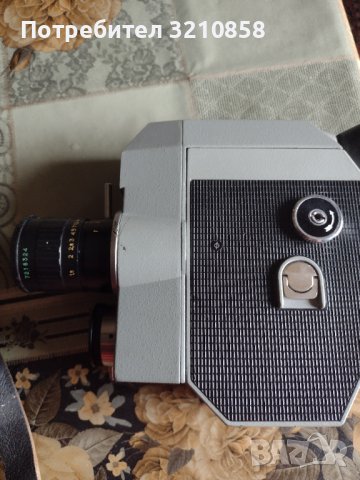 Камера,,Кварц 5",8мм+ленти ORWO нови, снимка 1 - Антикварни и старинни предмети - 37590380