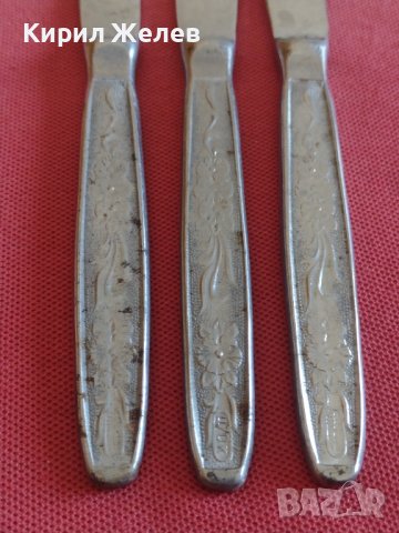 Три стари ножа от соца неръждавейка за КОЛЕКЦИЯ ДЕКОРАЦИЯ БИТОВ КЪТ 42167, снимка 3 - Други ценни предмети - 43849110