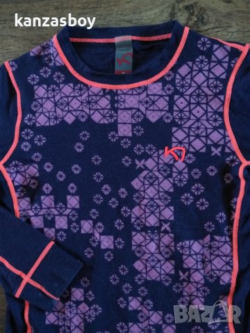 KARI TRAA MERINO WOOL - страхотна дамска блуза, снимка 2 - Блузи с дълъг ръкав и пуловери - 39081030