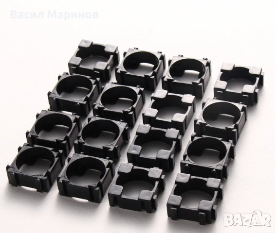 Продвавам държачи за 18650 клетки / батерии 18650 Holders / Holder 100 броя, снимка 2 - Друга електроника - 37665245