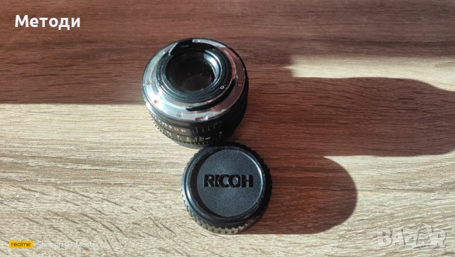 PENTAX обективи - Ricoh Rikenon 50mm f/1:2 и Vivitar VMC 135mm f/1:3.5, снимка 2 - Обективи и филтри - 43942519