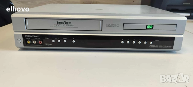 DVD/VHS player Micromaxx MM4857, снимка 2 - Плейъри, домашно кино, прожектори - 51908507